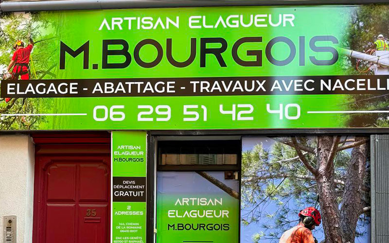 M-Bourgois, artisans élagueurs Vallauris (06220) dans les Alpes Maritimes (06)